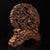 Dimensions: Height 38.5 cm (15.2") x Width 39 cm (15.4") Weight: 3000 g (6.6 lbs) Material: Solid Boxwood, Gemstone Inlay...