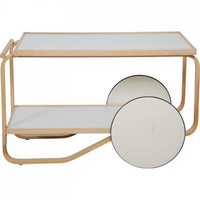 Serving Table 901 by Alvar Alto, 1980s For Sale - Image 16 of 16