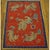 1950s Red Ground Figural Pattern Vintage Silk & Gold Thread Chinese Embroidery For Sale In New York - Image 6 of 6