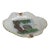 Porcelain Trinket Dish Ashtray Agrigento Italy Temple of Concordia Motif 4873b For Sale