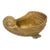 Mid 20th Century French Cast Brass Nautilus Seashell Bowl, Footed Cachepot — 6" For Sale