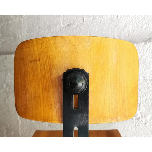 Gray Vintage Model No. 364 Swivel Chair, 1950s For Sale - Image 8 of 13