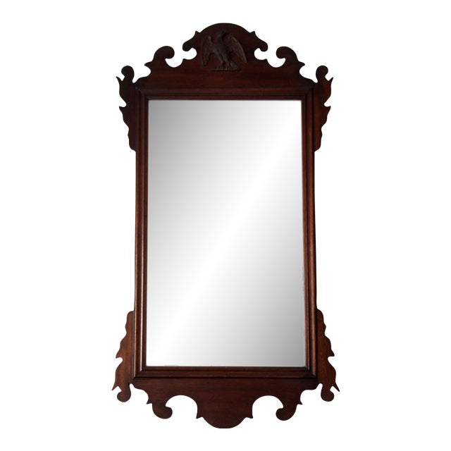 Antique Federal Revival Eagle Mirror For Sale