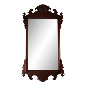 Antique Federal Revival Eagle Mirror
