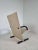 Beige Italian T-Line Armchair by Burkhard Vogtherr for Arflex, 1980s For Sale - Image 8 of 11