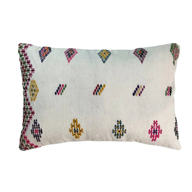 Anatolian Handwoven Kilim Cushion Cover For Sale - Image 11 of 11