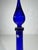 Mid-Century Modern Decorative Cobalt Blue Glass Bottle, Empolio, 1950s For Sale - Image 6 of 11