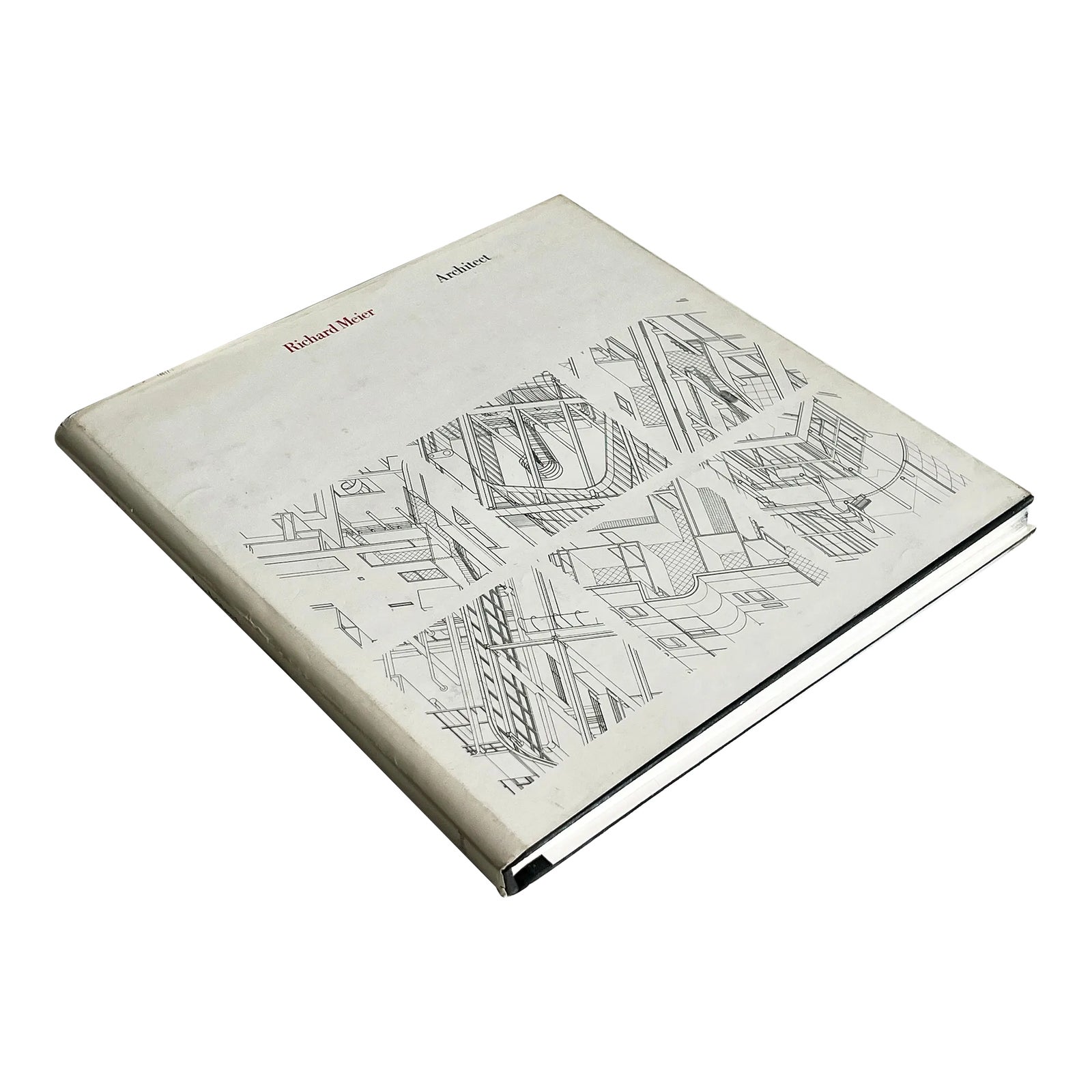 1976 Richard Meier: Architect First Edition Modernist Monograph Coffee Table Book