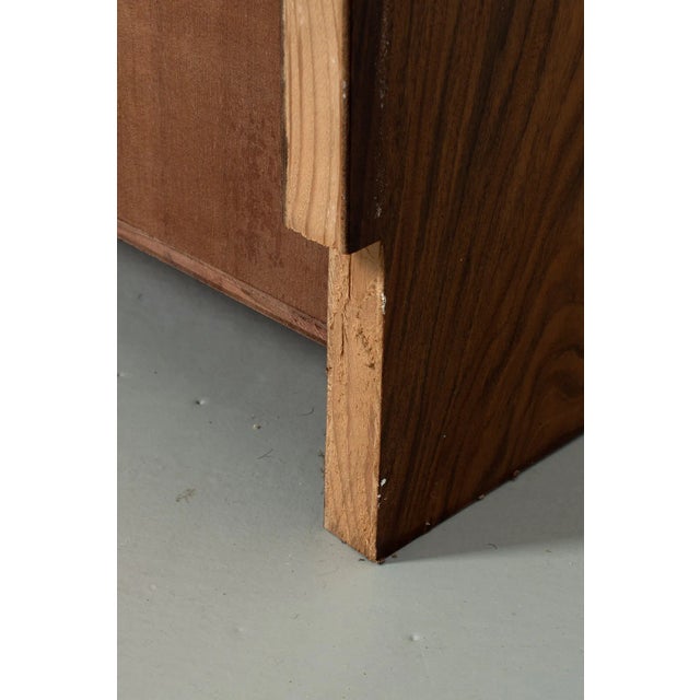 Brown Vintagee Corner Bookcase For Sale - Image 8 of 10