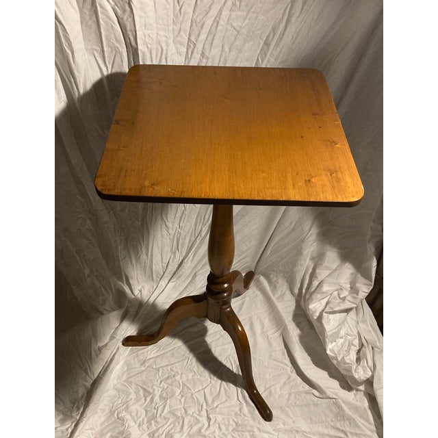 American Federal Birch Candlestand, Circa 1800 For Sale - Image 11 of 12