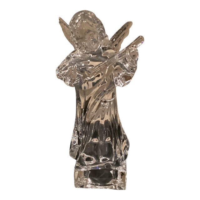 Vintage Lead Crystal Angel For Sale