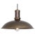 Large Kavaljer Iron Oxide Hanging Lamp by Sabina Grubbeson for Konsthantverk For Sale - Image 6 of 7