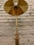 1980s Small Brass Telescoping Table Lamp For Sale - Image 4 of 7