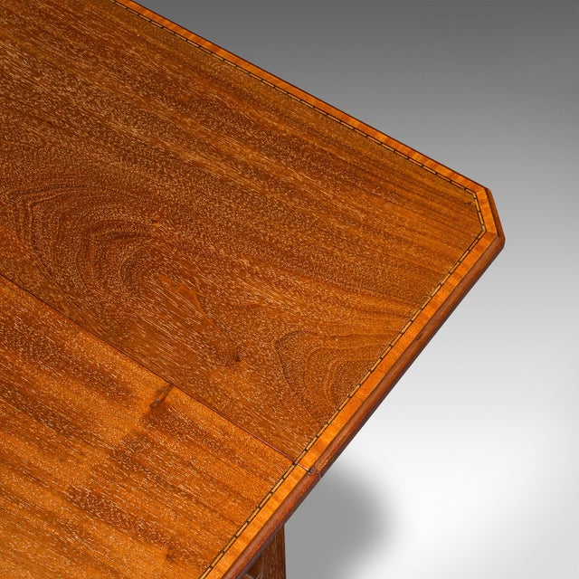 Antique Sutherland Table, English, Occasional, Gate Leg, Display, Victorian For Sale - Image 10 of 10