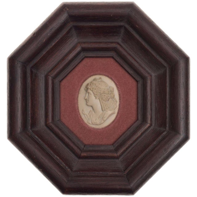 Antique Neoclassicist Italian Cammeo Relief For Sale - Image 5 of 5