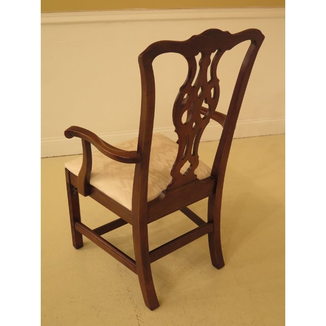 Ethan Allen Knob Creek Chippendale Cherry Dining Room Chairs Set of 6 Chairish