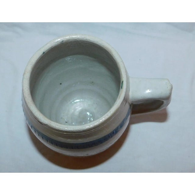 Antique Flaccus Bros. Stoneware Mug For Sale - Image 4 of 5