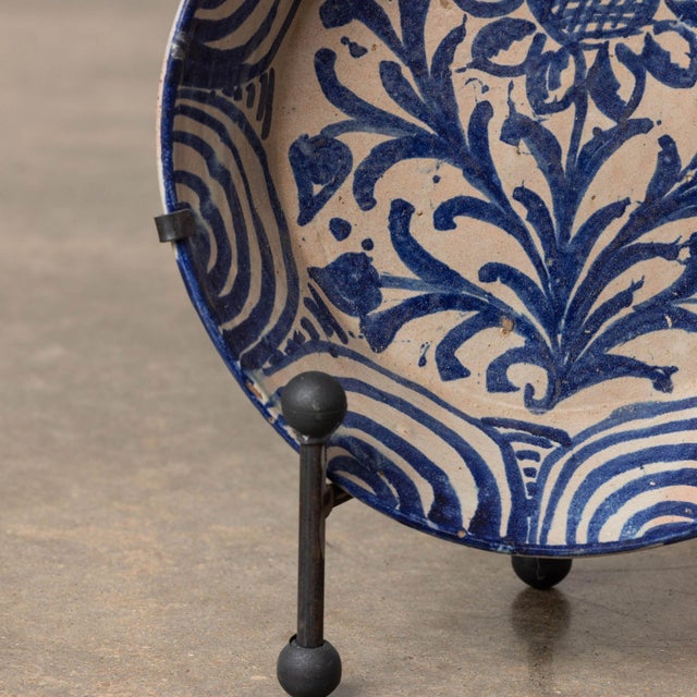 19th Century Spanish Blue and White Fajalauza Lebrillo Bowl From ...
