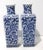 Blue & White Silk Road Style Vases - a Pair For Sale - Image 4 of 9