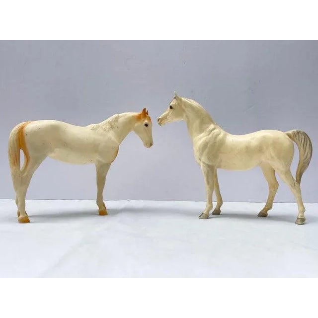 1970s Set of Six Large Vintage Breyer Horses For Sale - Image 5 of 12