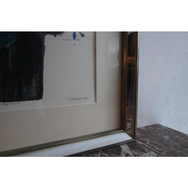 Oskar Koller, Tulips, Color Lithograph, 1992, Framed For Sale - Image 15 of 18