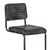 Regina Andrew Dylan Leather Bar Stool, Ebony - Set of 2 For Sale - Image 4 of 8