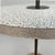Italian Modern Round Side Table in Metal, Formica and Travertine, 1980s For Sale - Image 9 of 16