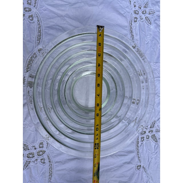 Mid-Century Modern Vintage MCM Mid Century Modern Decorative Glass Bowl For Sale - Image 3 of 5