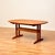 The dining table was manufactured in Denmark in 1980s-1990s, by Gangsø. It is made of birch wood on the structure and...
