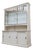Antique Early 20th Century Pastry Shop Display Case with Sliding Doors For Sale