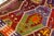 Mid 20th Century Handwoven Large Diamond Medallion Tribal Rug For Sale - Image 9 of 10
