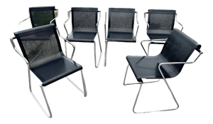 Monopoli Stackable Armchairs by Pietro Arosio for Airon, Italy, 1970s, Set of 6