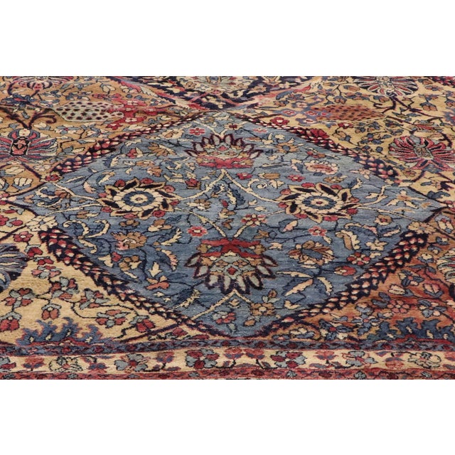 Antique Persian Kerman Rug, 11'03 X 23'06 For Sale In Dallas - Image 6 of 11