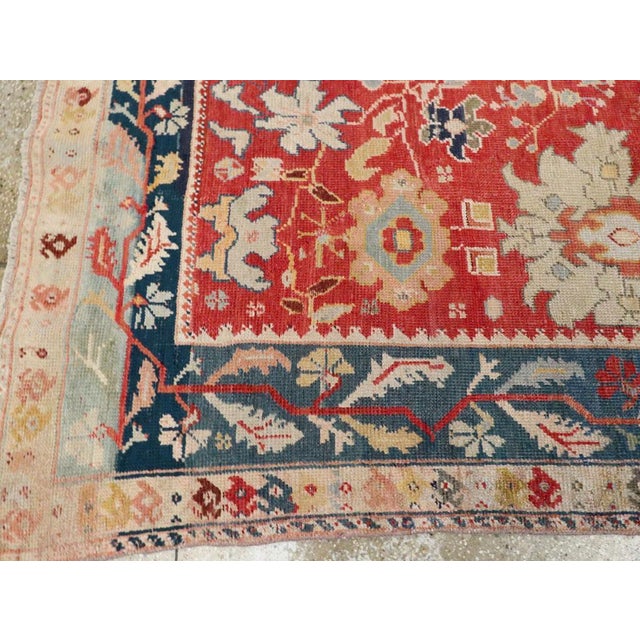 Textile Early 20th Century Turkish Ghourdes Accent Rug For Sale - Image 7 of 9