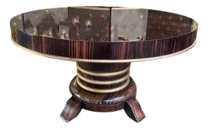 Art Deco Pedestal Table