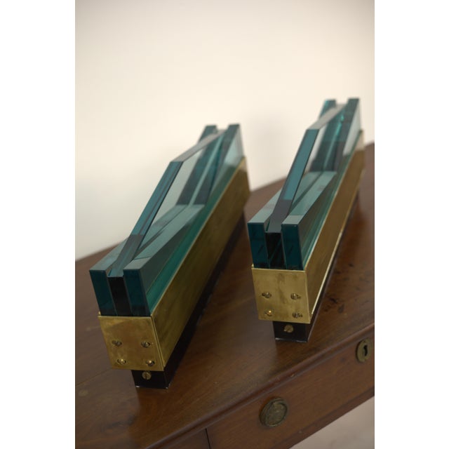 Wall Lights by Max Ingrand for Fontana Arte, 1960, Set of 2 For Sale - Image 3 of 10