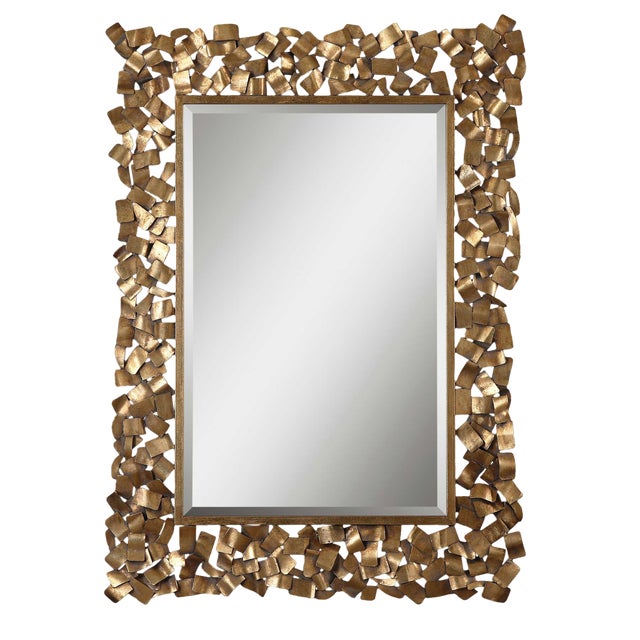 Metal Forged Wall Mirror For Sale