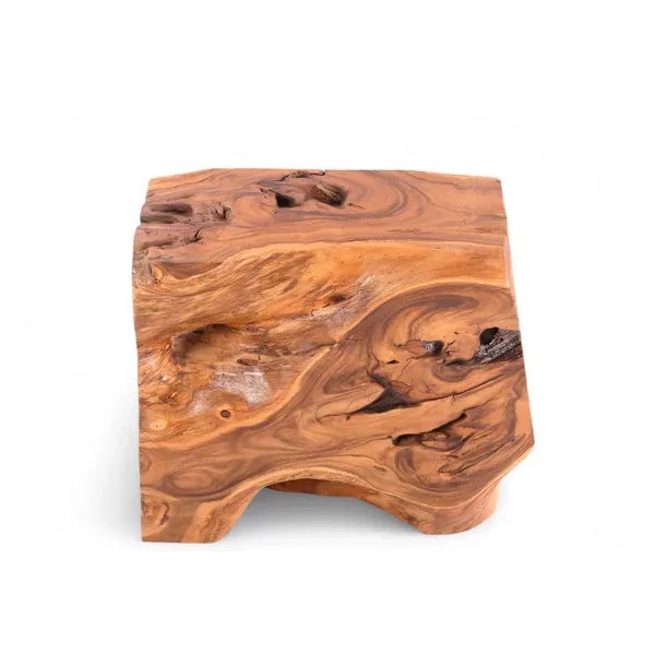 Inspired by the beauty of natural wood form, this organic console table is handcrafted from one piece of salvaged wood....