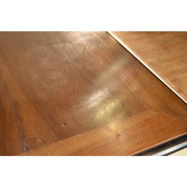 19th Century French Walnut Inlaid Desk For Sale - Image 10 of 12