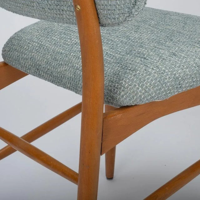 Wood Dining Chairs by Hugo Troeds Bjärnum, 1950s, Set of 4 For Sale - Image 7 of 10