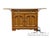 Thomasville Furniture Homecoming Collection Solid Oak Rustic Country Style 56" Drop Leaf Server Buffet W. Granite Top For Sale - Image 12 of 18