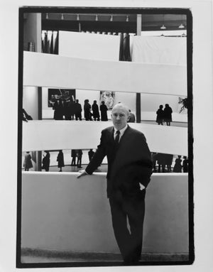 Fred W. McDarrah, Vintage Silver Gelatin Photograph Guggenheim Museum Architecture Photo Alloway, 1964