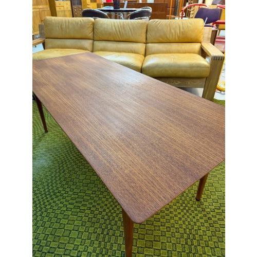 Teak Coffee Table with Shelf, Denmark For Sale - Image 9 of 11