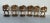 Late 20th Century Hand Carved Wood Elephant Safari Napkin Rings—Boho Kitchen Made in Africa- Set of Six For Sale In Indianapolis - Image 6 of 9