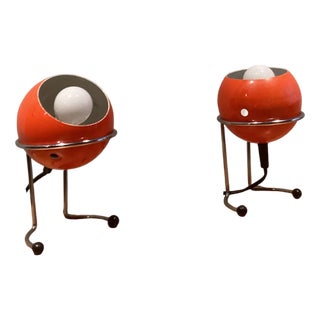 Bedside Lamps Table Lights from Brilliant Leuchten, 1960s, Set of 2 For Sale