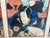 Blue Utagawa Kunisada (Toyokuni Iii) Kabuki Actor Ukiyo-E Triptych For Sale - Image 8 of 17