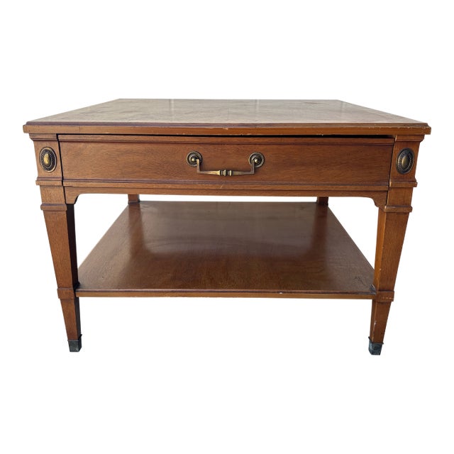 Mid 20th Century Heritage Henredon Mid-Century Modern Side End Lamp Table For Sale