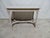 This is a Very Rare and unique Swedish Gustavian style island table. it was restored and repainted with Milk Paints...