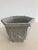 Gray Asian Cast Stone Cache Pot -1 For Sale - Image 8 of 9