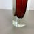Large Ochre Murano Glass Sommerso Vase attributed to Flavio Poli, 1970s For Sale - Image 6 of 18